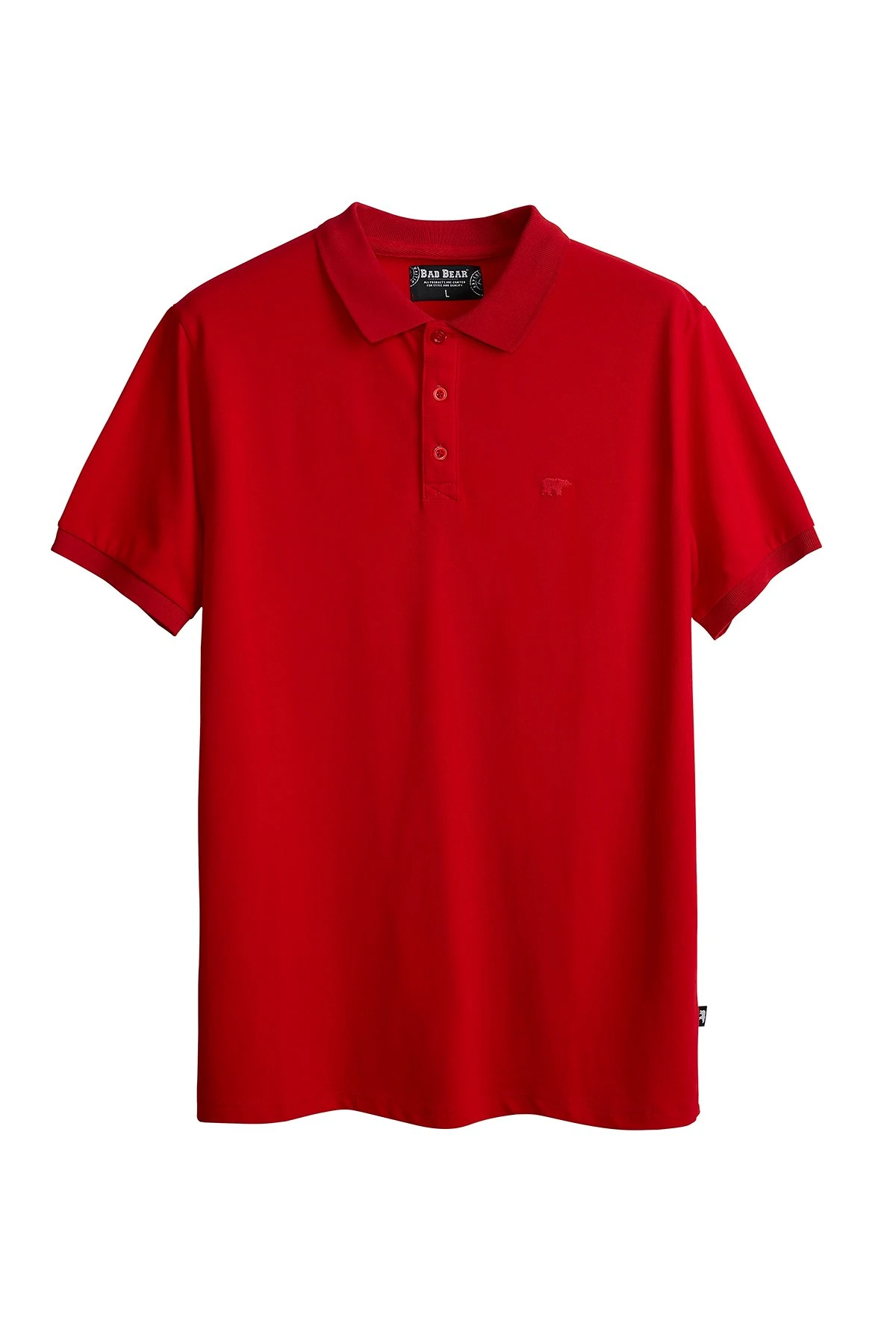 Stark Crimson Red Kırmızı Polo Yaka Erkek T-Shirt