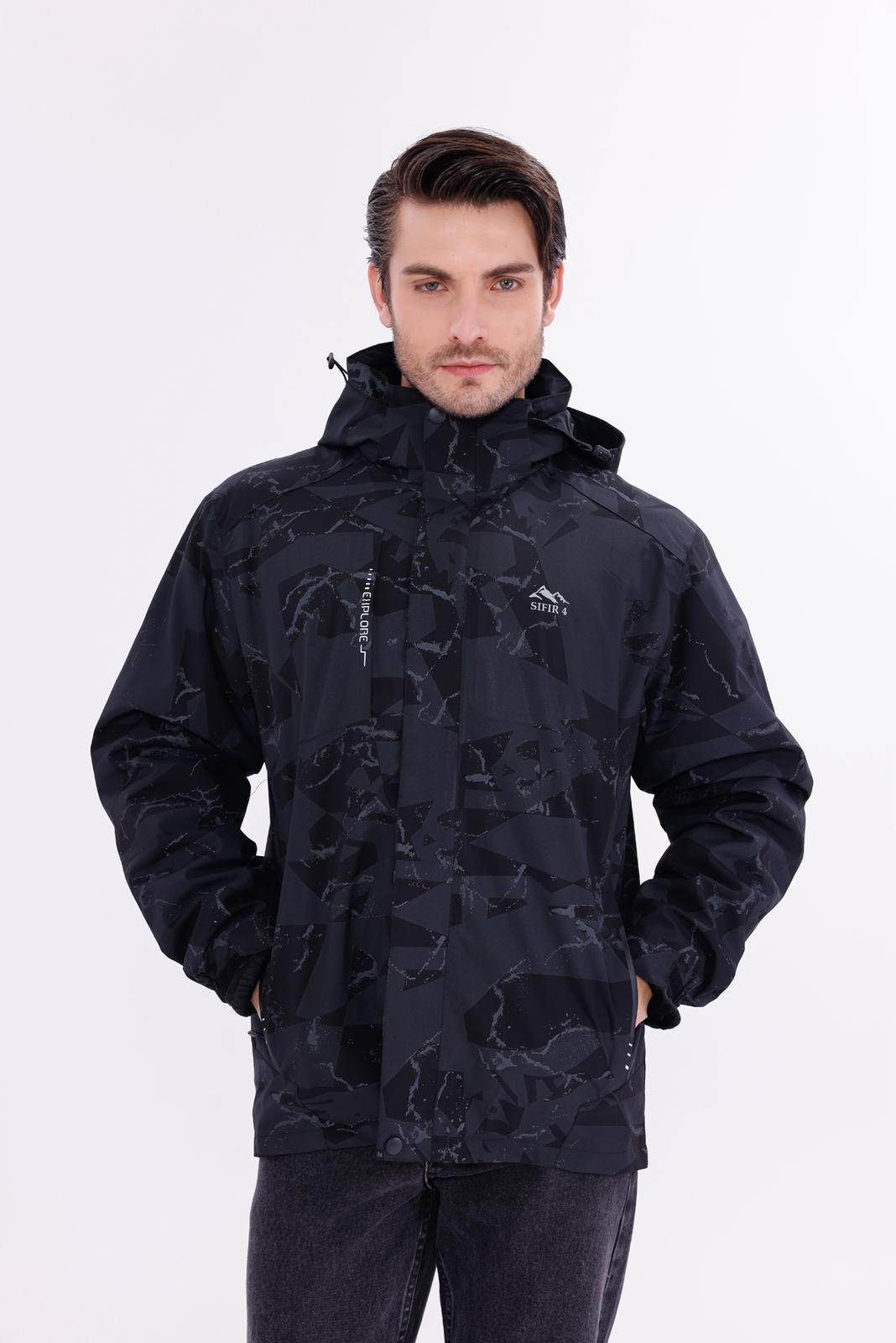 TrailForce 3-in-1 Outdoor Polarlı Mont  sıfır4 Yagmur Su Rüzgar Geçirmez