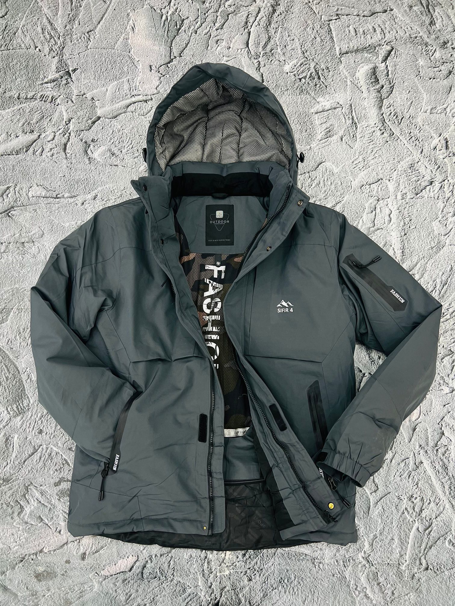 sıfır4 kar montu yagmur su ruzgar gecırmez -30 kadar dayanıklı