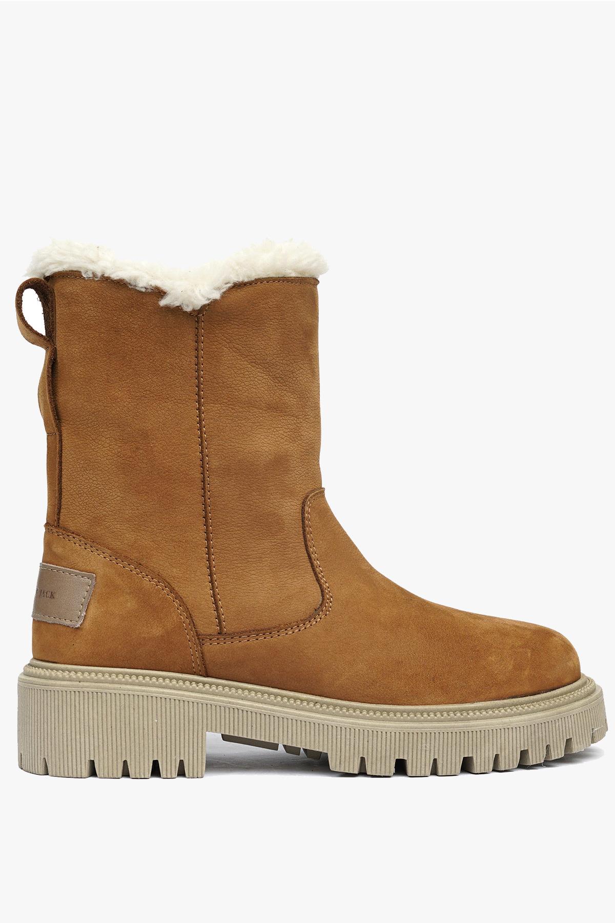 Hammer Jack Pilus Hakiki Deri Taba Outdoor Kadın Bot 102 23875-Z